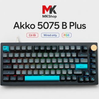 Bàn Phím Cơ Akko 5075 B Plus (Cũ / Lỗi Không Dây) - Chữa Cháy Giá Xác Chỉ 300k | MKShop