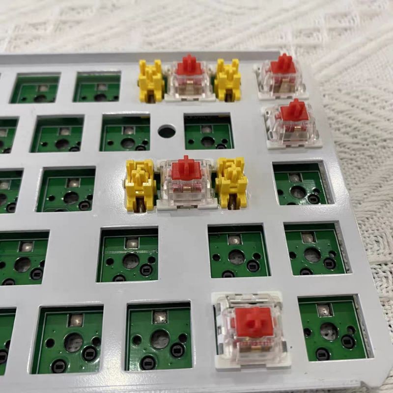 Bộ stabilizer plate mount vàng Banana dùng cho bàn phím cơ - Ảnh 3