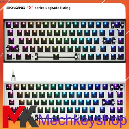 Bộ kit bàn phím cơ GK68XS RGB Hotswap Bluetooth