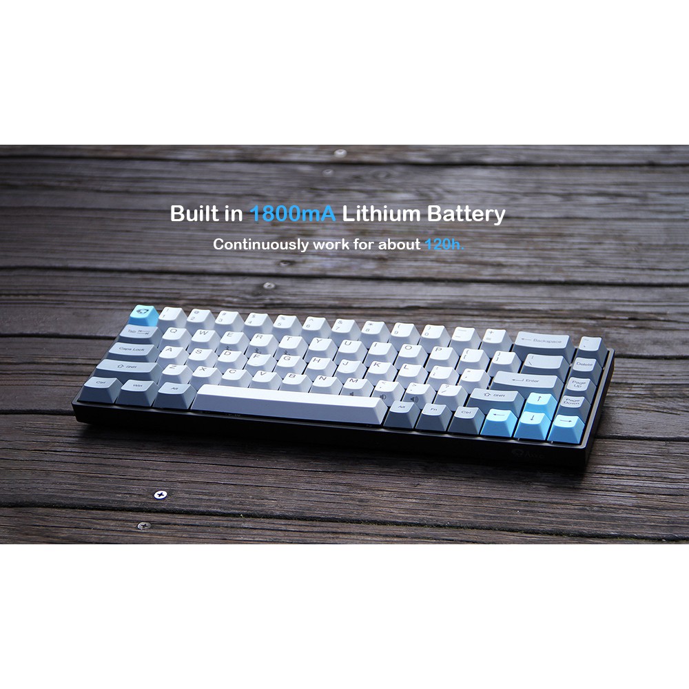 Bàn phím cơ Akko 3068 - Phím cơ Mini Bluetooth Dual Mode - Ảnh 7