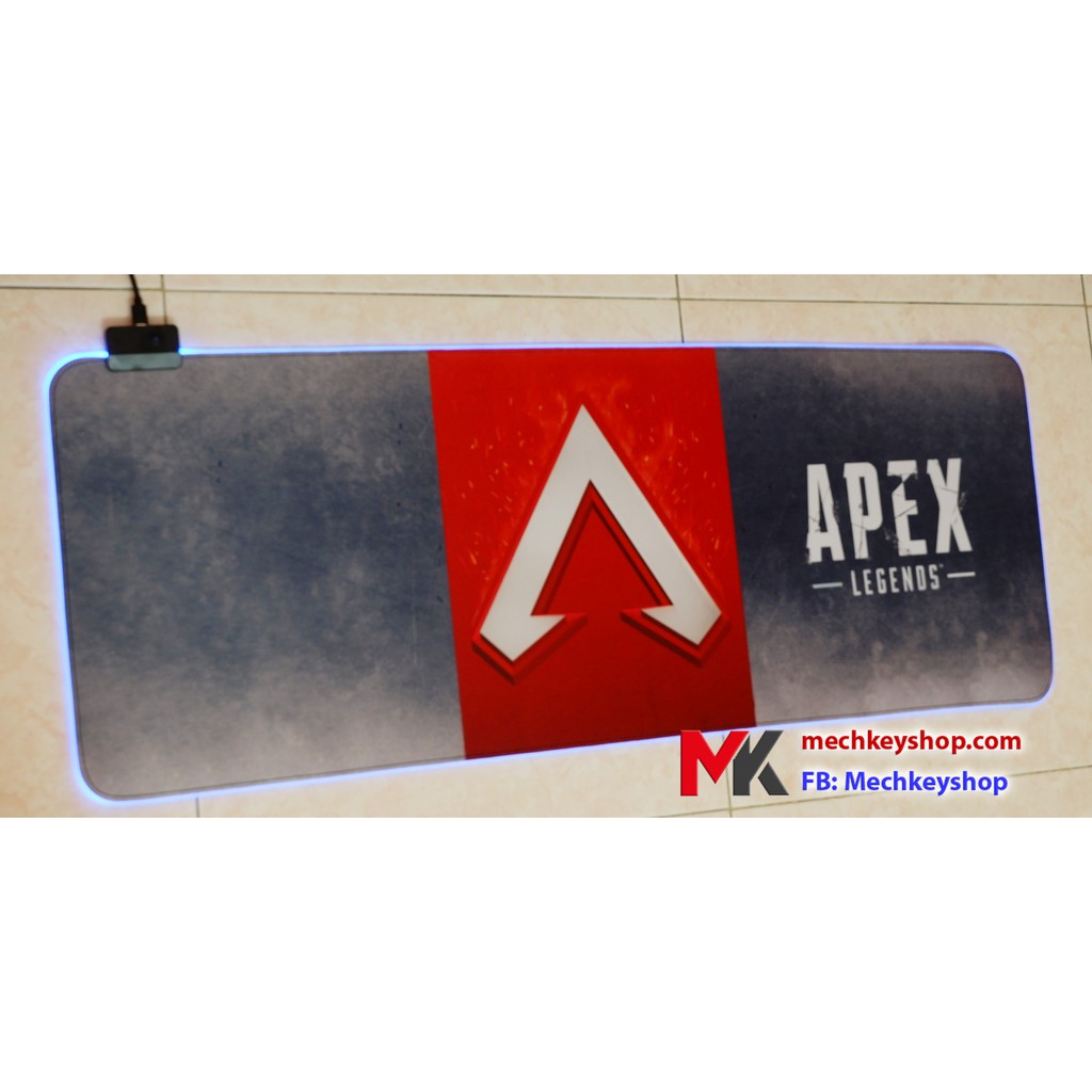 Tấm lót chuột Apex Legends RGB 800x300x4 mm, lót mềm dẻo - Ảnh 2