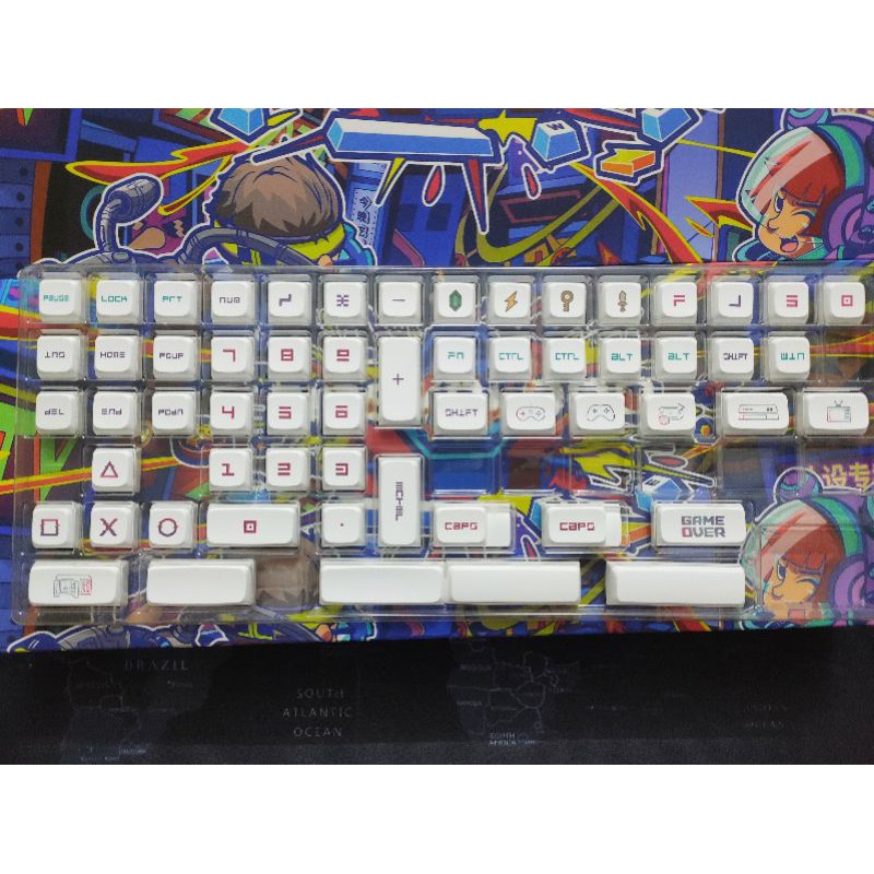 Bộ keycap Gamer First Blood 179 phím PBT in dye sub - Ảnh 6