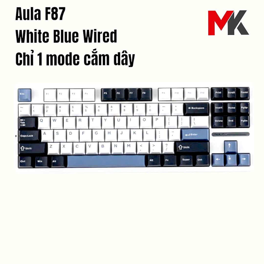 Bàn Phím Cơ Aula F87 | 3 Mode, Hotswap, RGB | Gasket Mount | MKShop - Ảnh 15