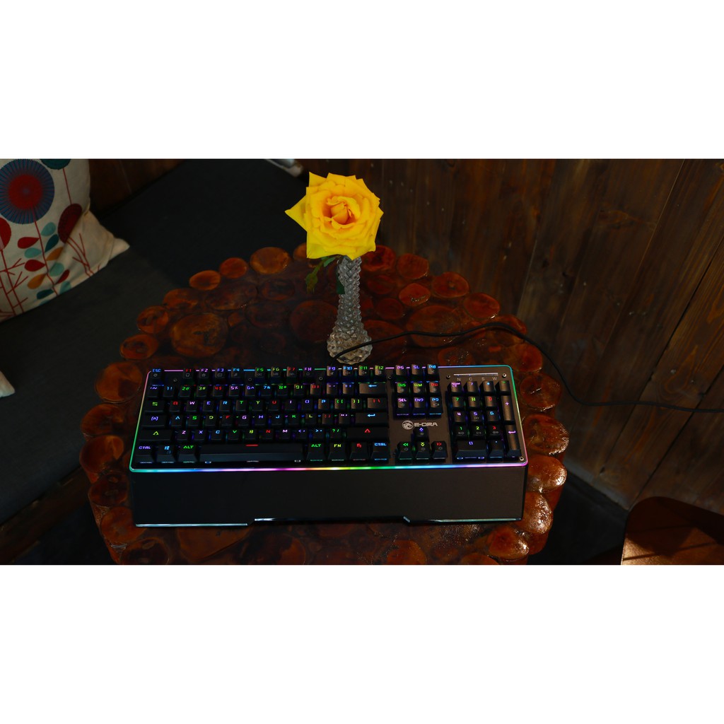 Bàn phím cơ E-DRA EK308 RGB chống nước - Ảnh 2