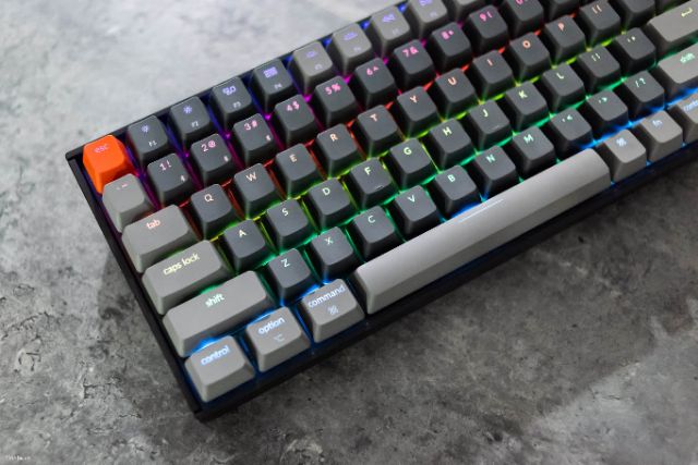 Bàn phím cơ Keychron K2 RGB case nhôm - Ảnh 9
