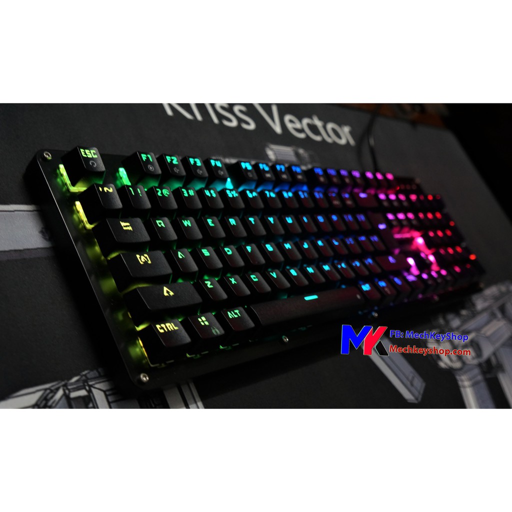 Bàn phím cơ Kananic TK1 RGB siêu rẻ, led 16.8 triệu màu, hỗ trợ hotswap - Ảnh 3