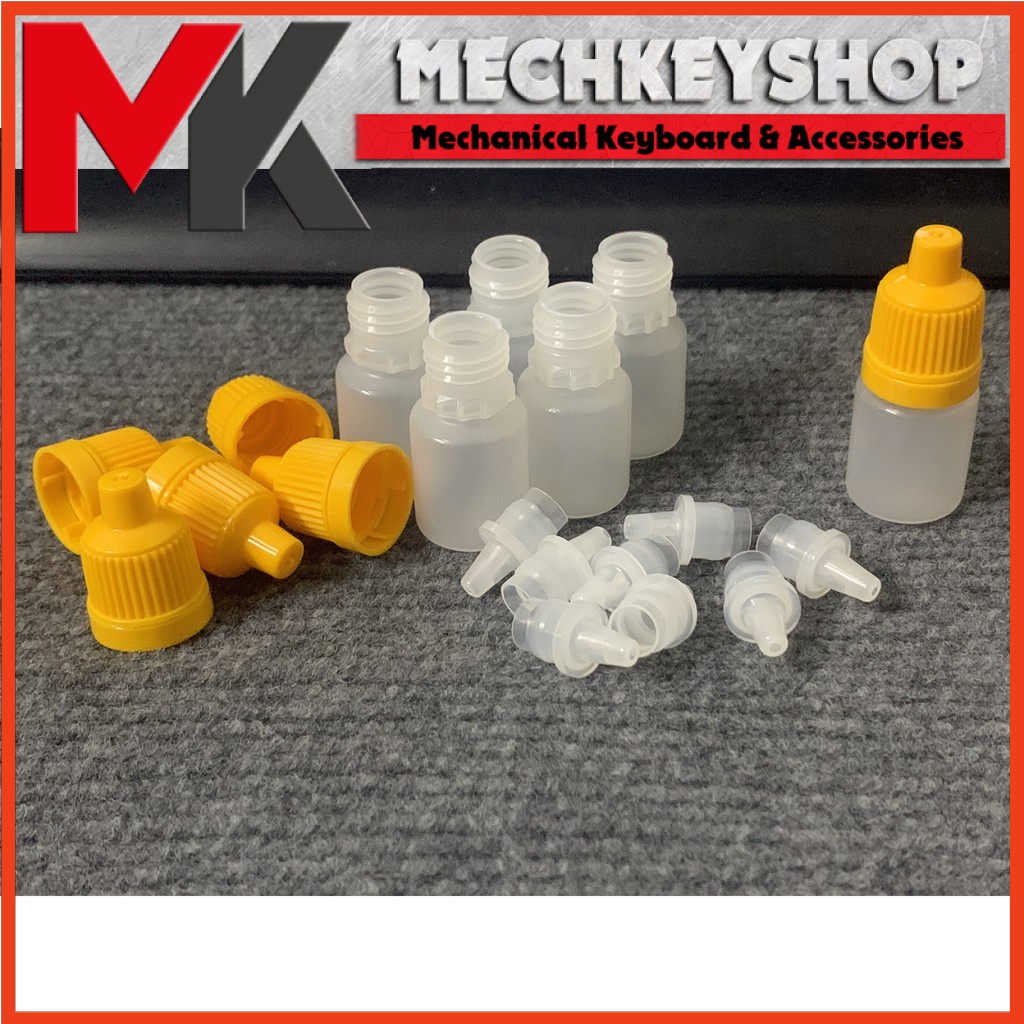 100 Lọ Nhựa 5ml Lọ đựng nước nhỏ mắt bao gồm nắp có garanti - Ảnh 2
