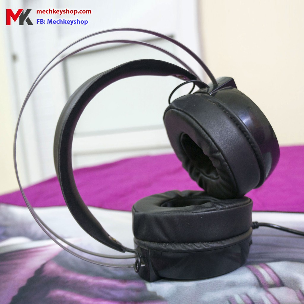 Tai nghe game có mic, led SW9900R - Bass mạnh - Bảo hành 1 năm - Ảnh 6