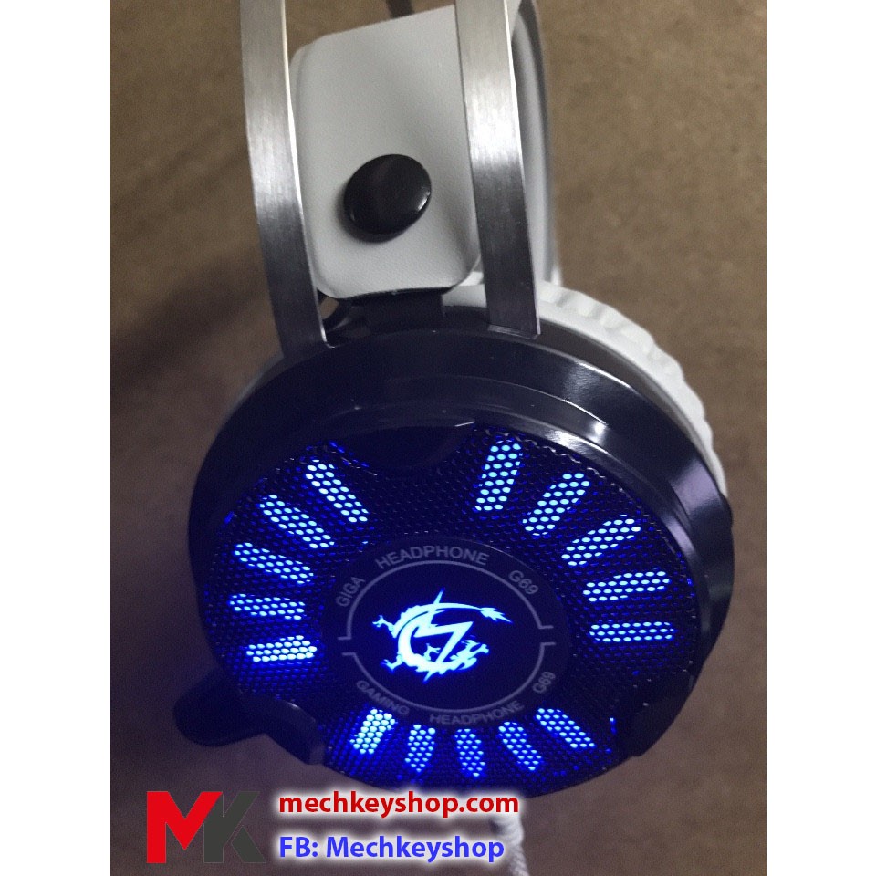 Tai nghe Giga G69 Chuyên Game LED, Rung - Ảnh 3