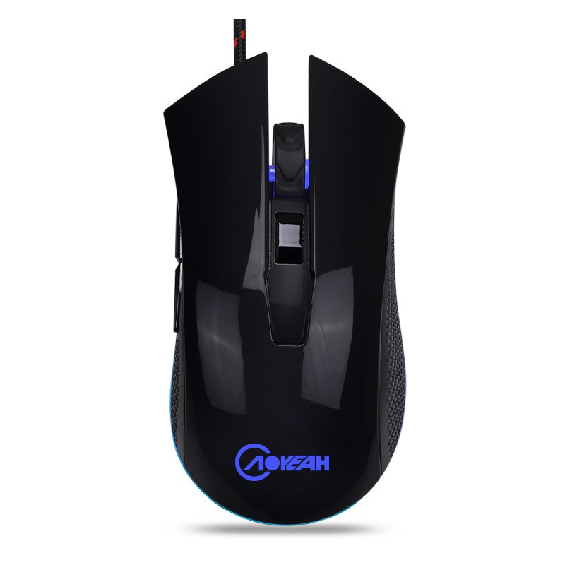 Chuột game Aoyeah E-Sport 3200DPI led 7 màu breathing - Ảnh 4