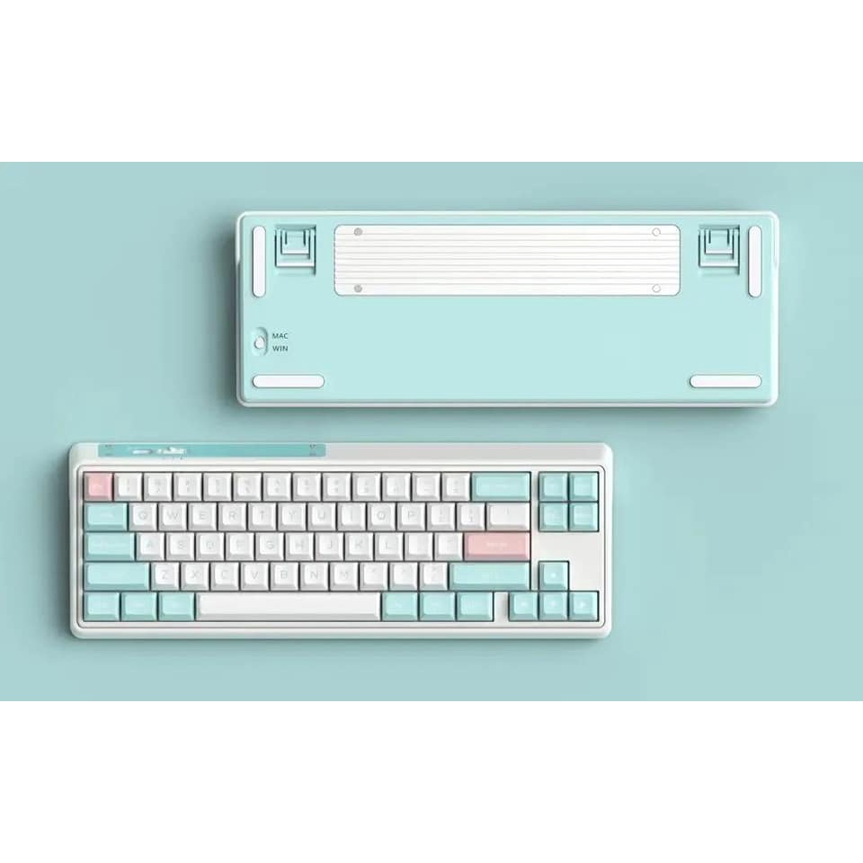 Bàn phím cơ FL-Esports CMK68 SAM Marshmallow/ Metal Heart 3 MODE l RGB/ Bluetooth / Wireless 2.4Ghz - Ảnh 8