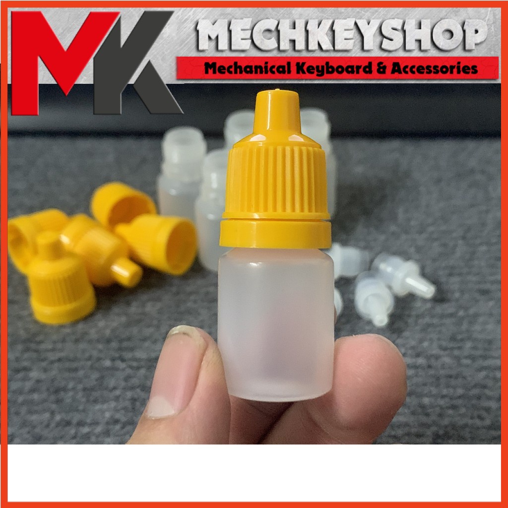100 Lọ Nhựa 5ml Lọ đựng nước nhỏ mắt bao gồm nắp có garanti - Ảnh 3