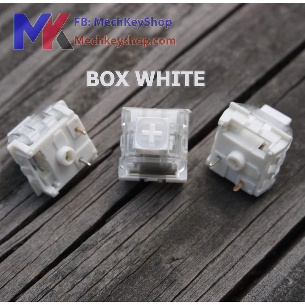 công tắc Kailh Box Switch cho bàn phím cơ - Box White - Box Navy - Box Pale Blue - Ảnh 2