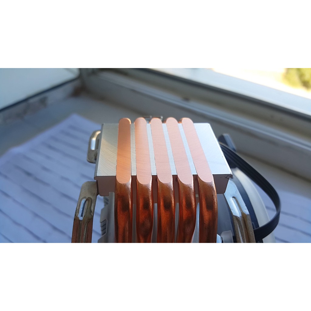 Quạt Tản Nhiệt CPU Aigo L5 - 5 Ống Đồng - Tương Thích Intel: LGA 2011/115X/775/1366 AMD: AM2+/AM3+/AM4 - Ảnh 5
