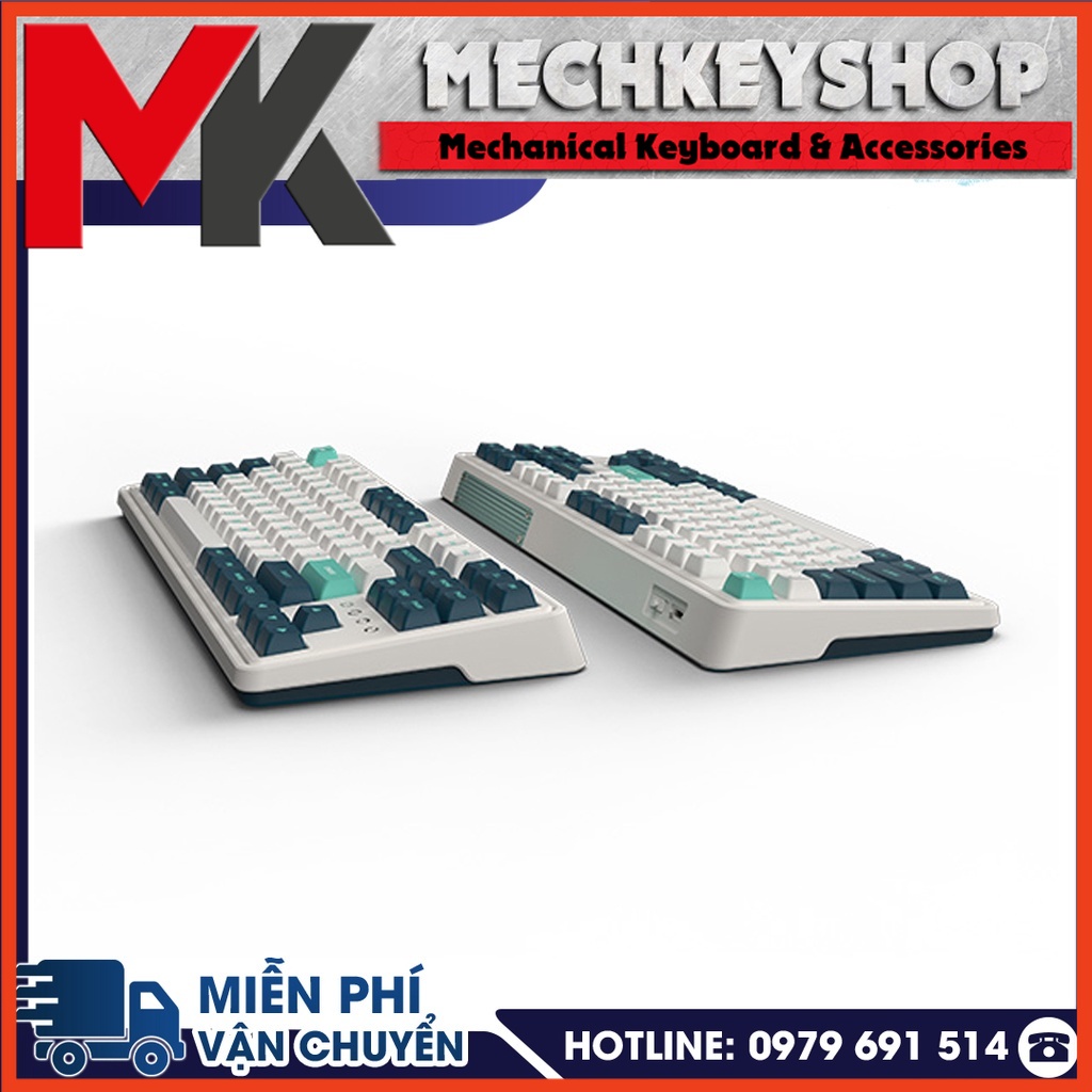 Bàn Phím Cơ FL CMK87 Ice Mint Hàng Chính Hãng 3 Mode - Ảnh 5