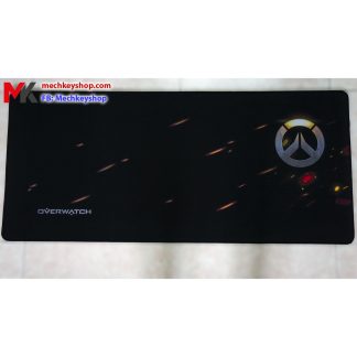 Tấm lót chuột cỡ 90*40 cm dày 4mm, hình logo Overwatch