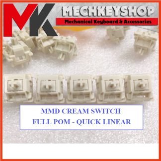 Công tắc switch bàn phím cơ MMD Cream Linear 43g