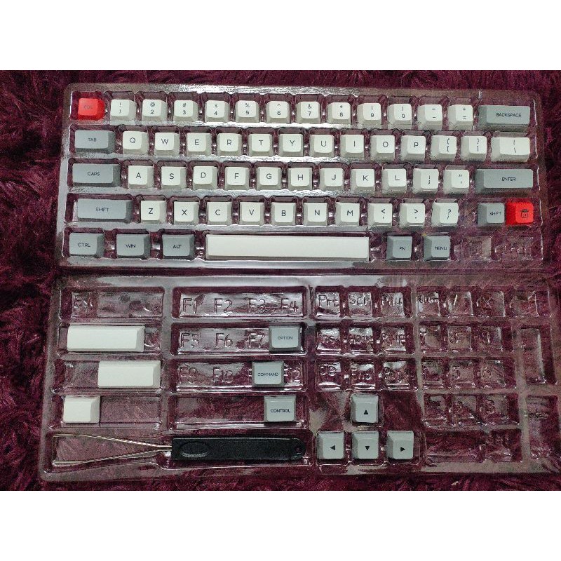 Bộ keycap thick PBT dùng cho bàn phím cơ GK64 SK64 GK64X GK64XS GK64S - Ảnh 2