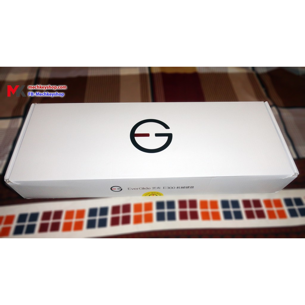 Bàn phím cơ Everglide E300 - Black switch GATERON - LED Rainbow - Ảnh 5