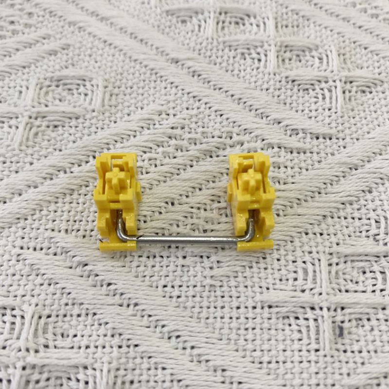 Bộ stabilizer plate mount vàng Banana dùng cho bàn phím cơ - Ảnh 6