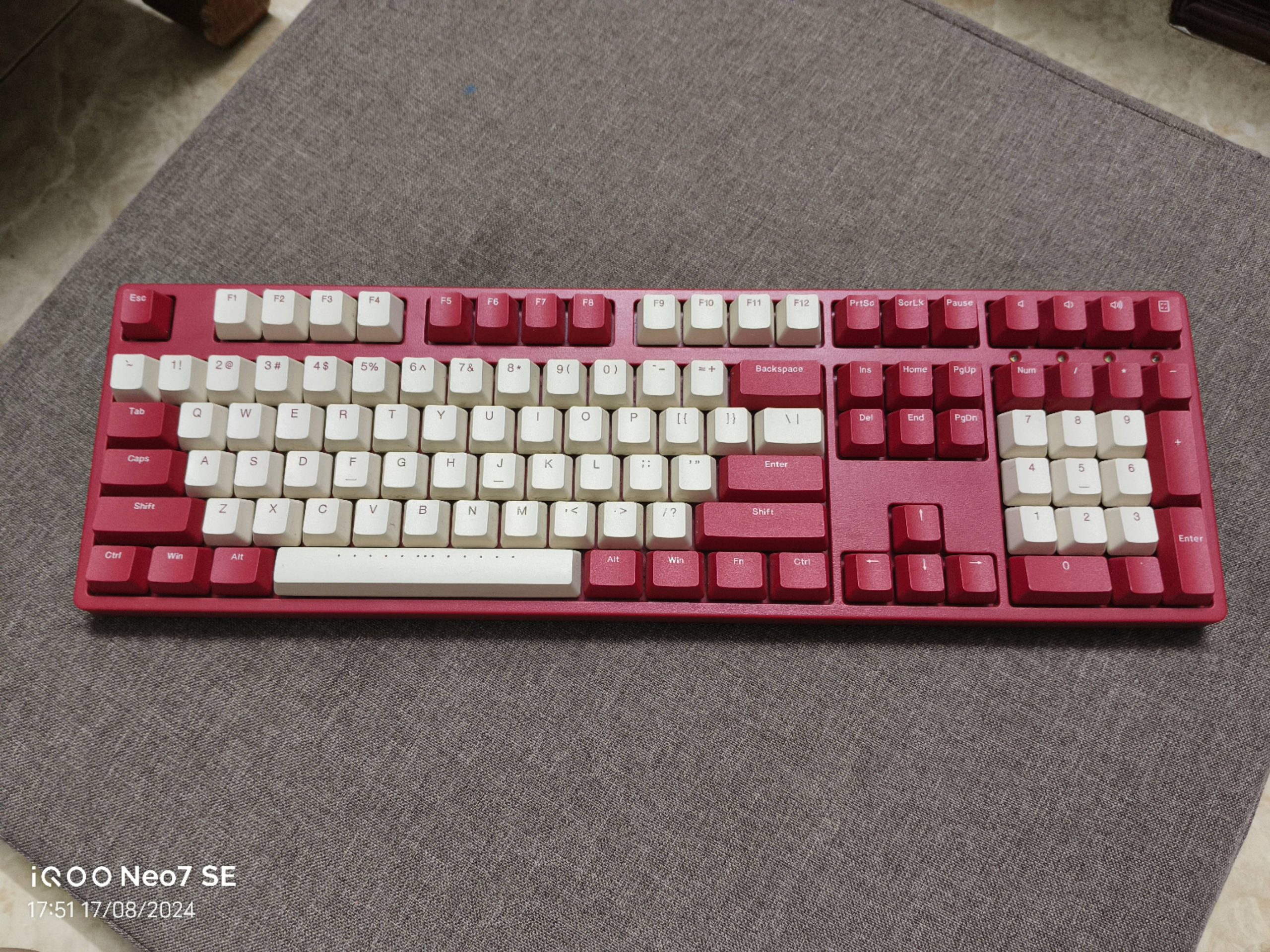 Bàn phím cơ IKBC Z200 PRO - Red - TTC Brown switch - Ảnh 2