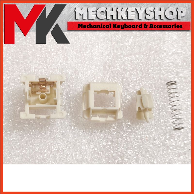 Công tắc switch bàn phím cơ MMD Cream Linear 43g - Ảnh 4