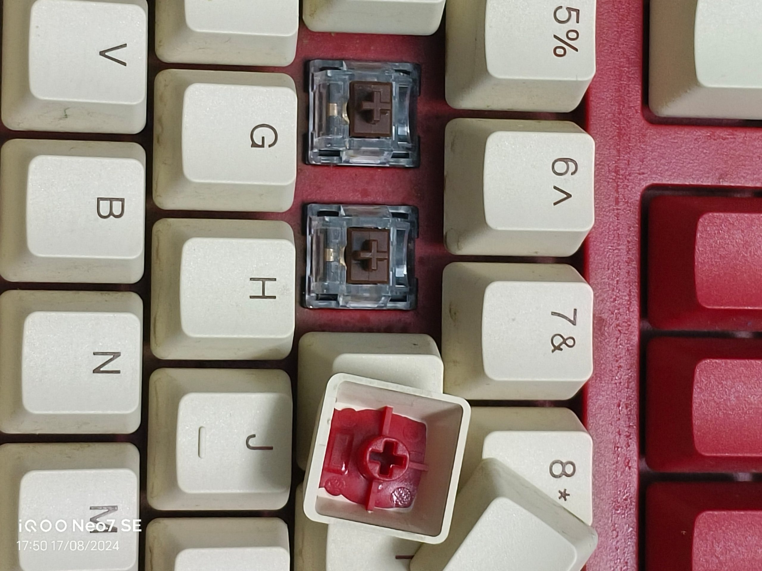 Bàn phím cơ IKBC Z200 PRO - Red - TTC Brown switch