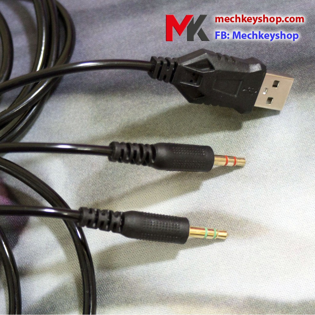 Tai nghe game có mic, led SW9900R - Bass mạnh - Bảo hành 1 năm - Ảnh 5