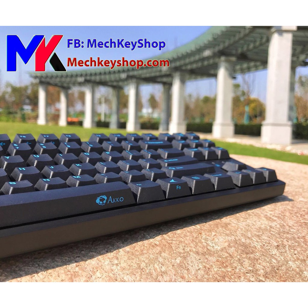 Bàn phím cơ Akko Ice87 - AKKO DURGOD - Cherry Blue switch - Keycap PBT - Cáp rời - Ảnh 5