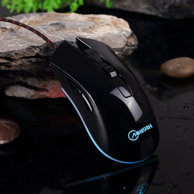 Chuột game Aoyeah E-Sport 3200DPI led 7 màu breathing - Ảnh 5