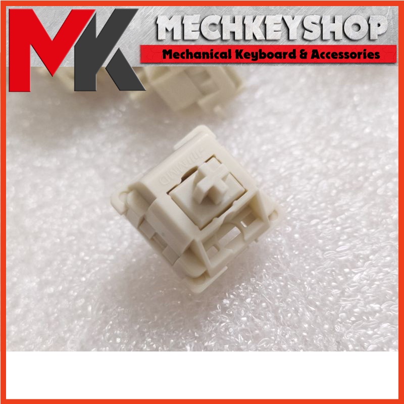 Công tắc switch bàn phím cơ MMD Cream Linear 43g - Ảnh 2
