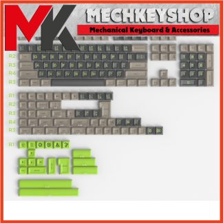 Bộ nút Keycap GREEN SCREEN SA AIFEI 172 nút bàn phím ABS DOUBLE SHOT