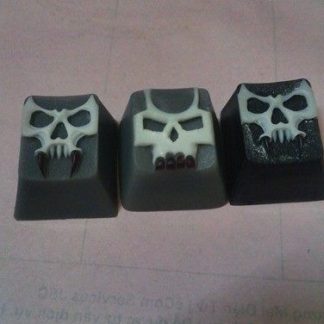 Combo 3 keycap skull