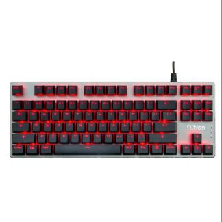 Bàn phím cơ Fuhlen g87, cherry switch, led đỏ