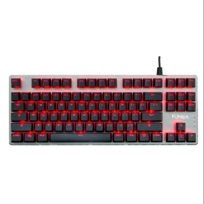 Bàn phím cơ Fuhlen g87, cherry switch, led đỏ