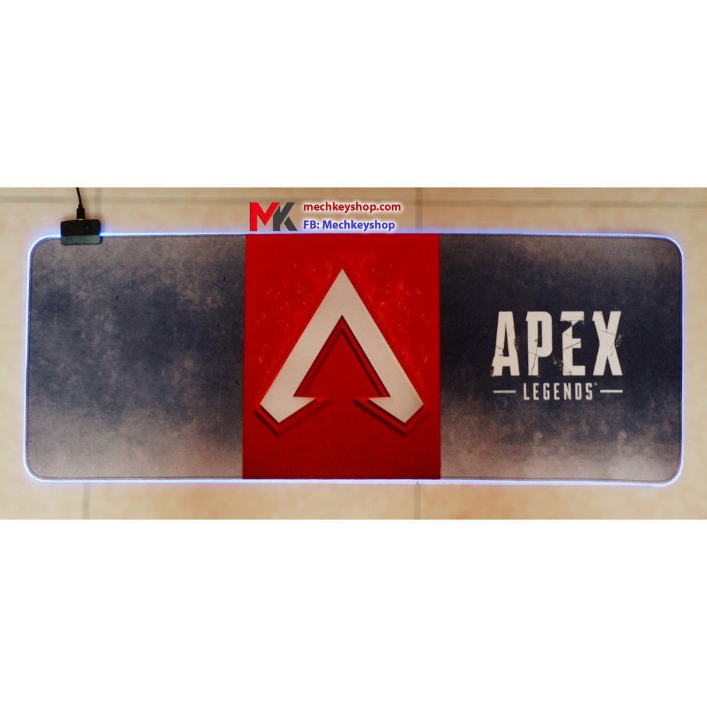 Tấm lót chuột Apex Legends RGB 800x300x4 mm, lót mềm dẻo - Ảnh 3