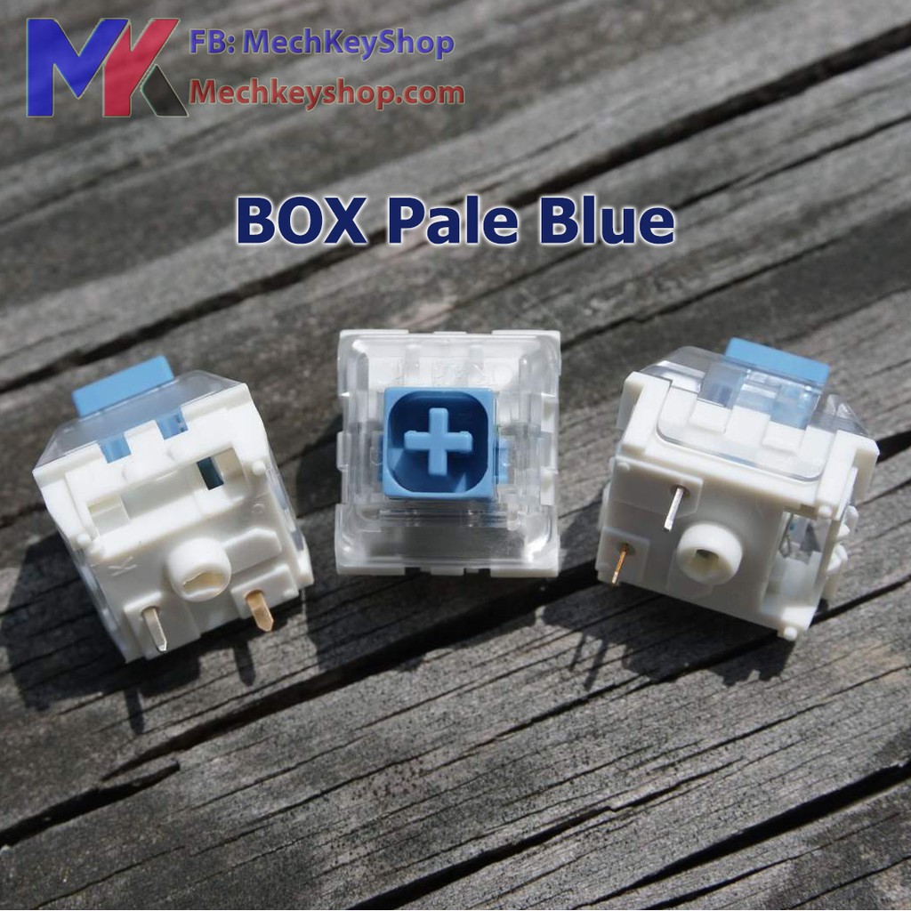 công tắc Kailh Box Switch cho bàn phím cơ - Box White - Box Navy - Box Pale Blue - Ảnh 3