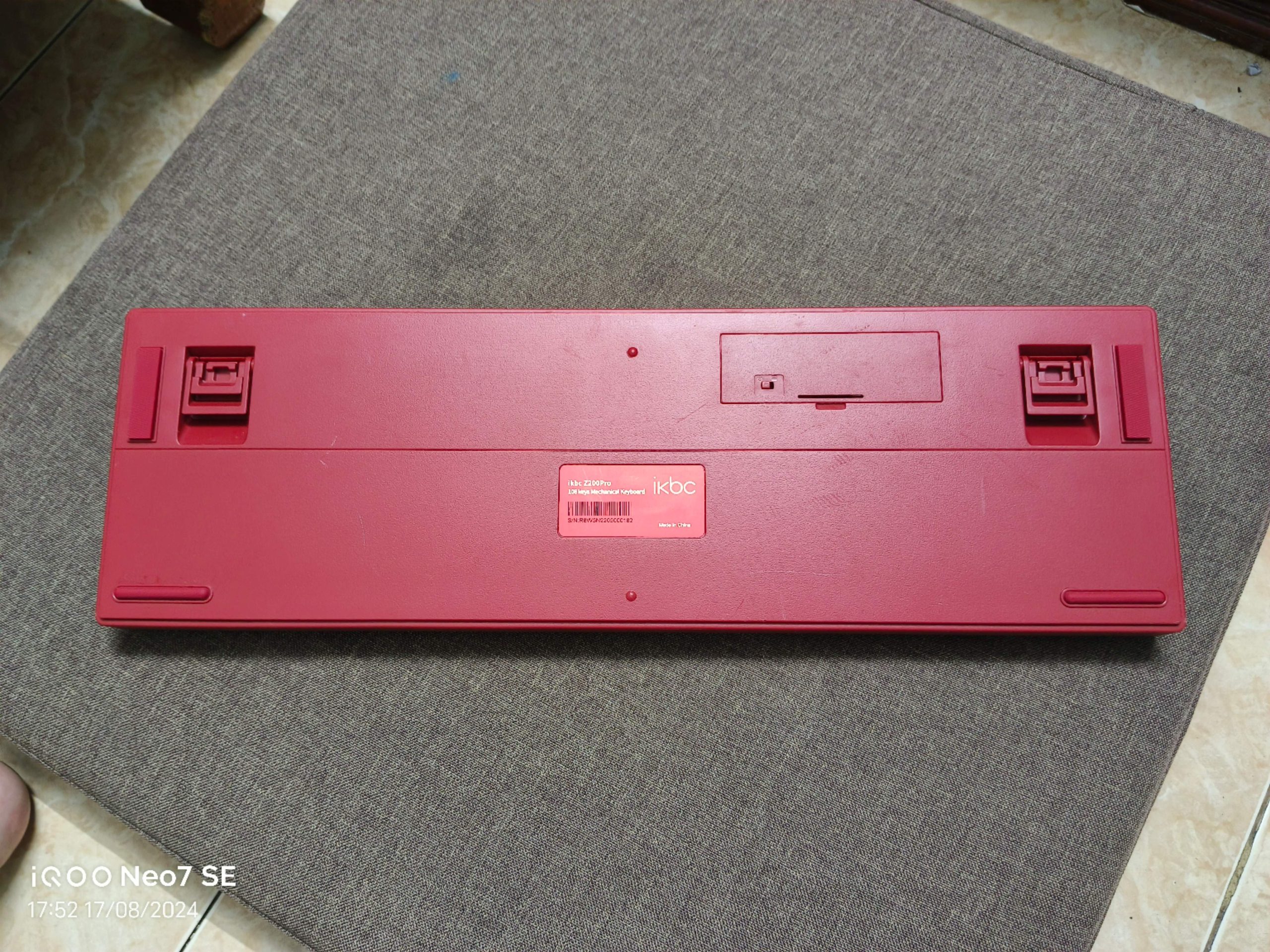 Bàn phím cơ IKBC Z200 PRO - Red - TTC Brown switch - Ảnh 5