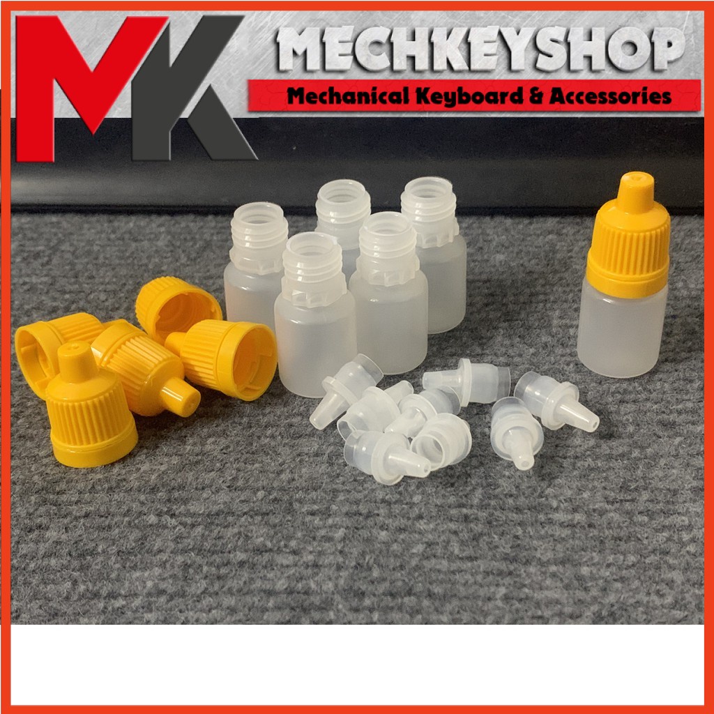 100 Lọ Nhựa 5ml Lọ đựng nước nhỏ mắt bao gồm nắp có garanti - Ảnh 4