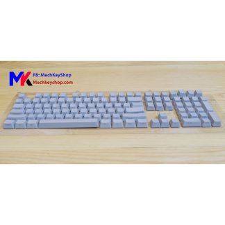 Bộ keycap 108 phím Thick PBT, Grey NINJA