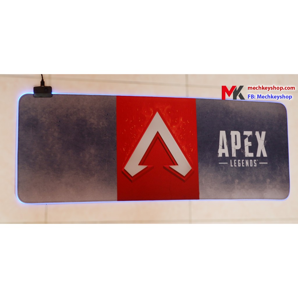 Tấm lót chuột Apex Legends RGB 800x300x4 mm, lót mềm dẻo - Ảnh 4