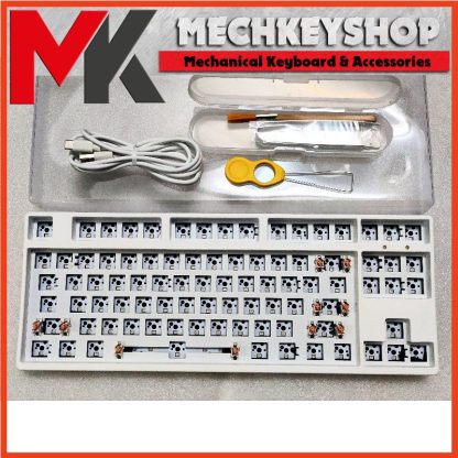Bộ kit bàn phím cơ Pila87 hỗ trợ QMK VIA, Mạch xuôi, Led RGB hotswap