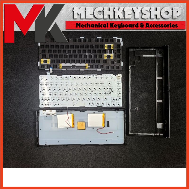 KW75 3 Modes | Gasket mount | Hotswap | RGB Bộ kit bàn phím cơ Custom - Ảnh 9