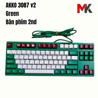 Bàn Phím Cơ Akko 3087 V2 TKL 2ND – Keycap PBT, Switch Akko V2, Giá Rẻ | MKShop