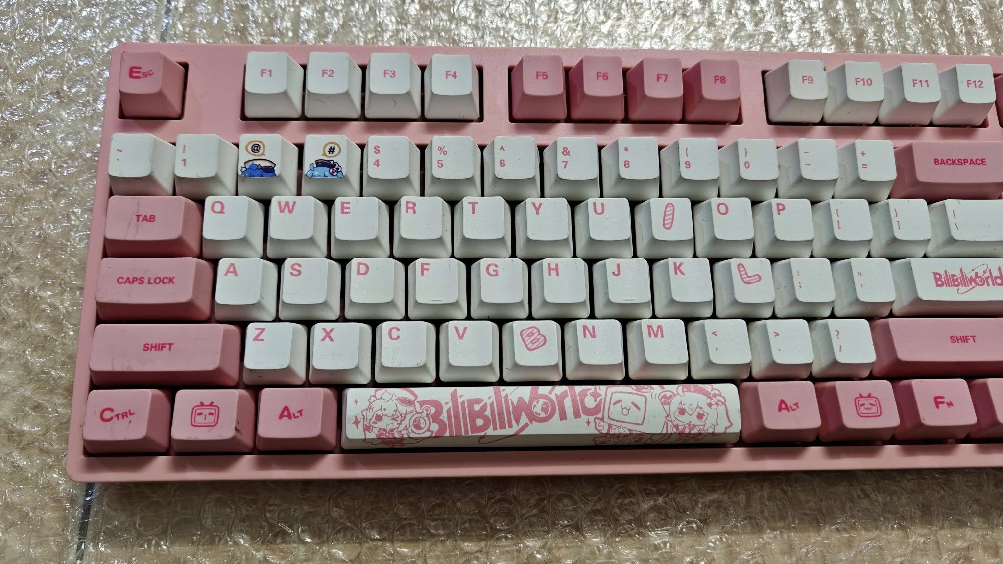 Bàn Phím Cơ Akko 3108 V2 BilibiliWorld 2ND – Fullsize, Switch Akko Pink, Giá Rẻ, Chính Hãng - Ảnh 4