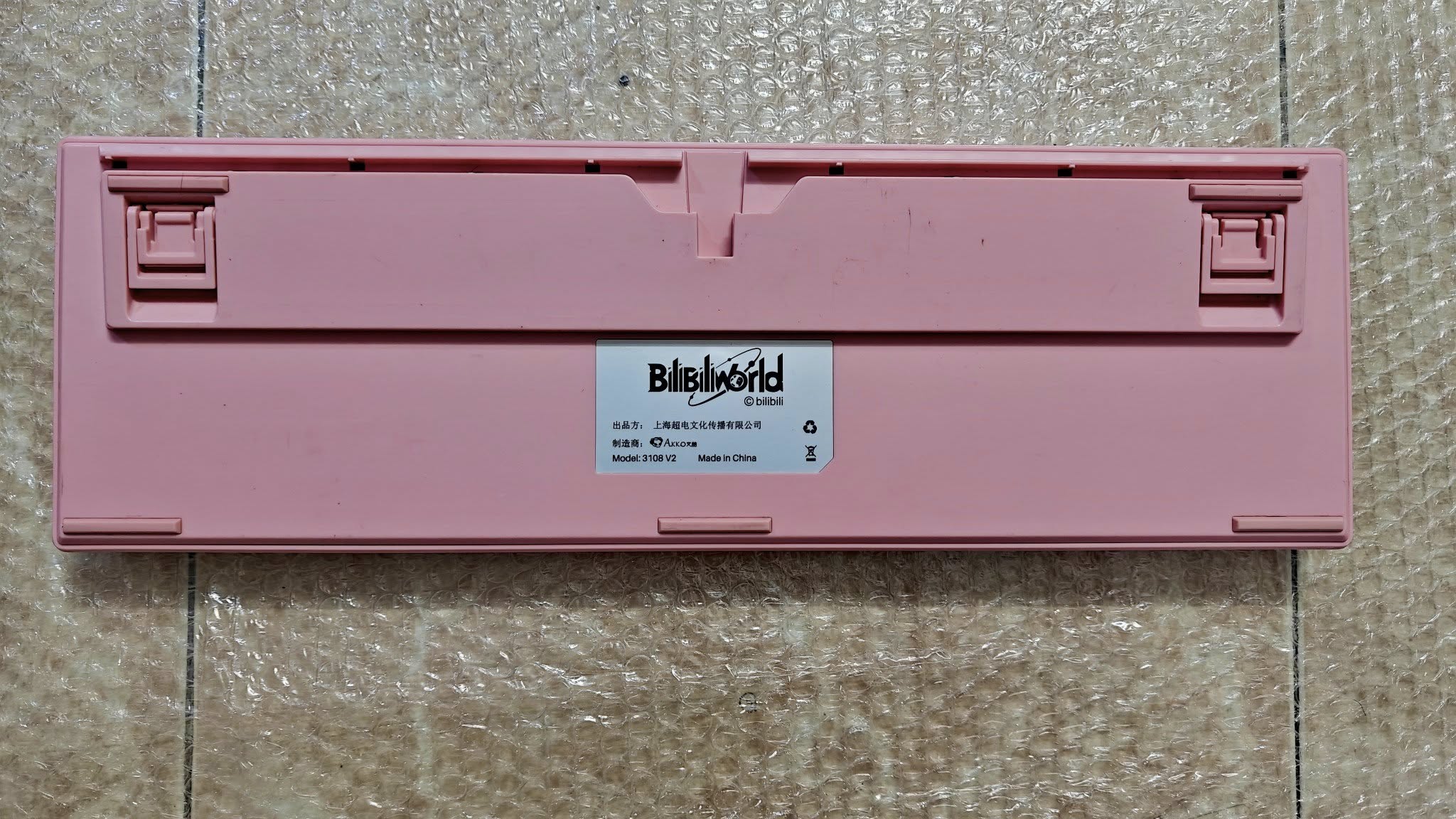 Bàn Phím Cơ Akko 3108 V2 BilibiliWorld 2ND – Fullsize, Switch Akko Pink, Giá Rẻ, Chính Hãng - Ảnh 6