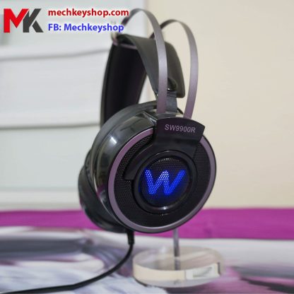 Tai nghe game có mic, led SW9900R - Bass mạnh - Bảo hành 1 năm