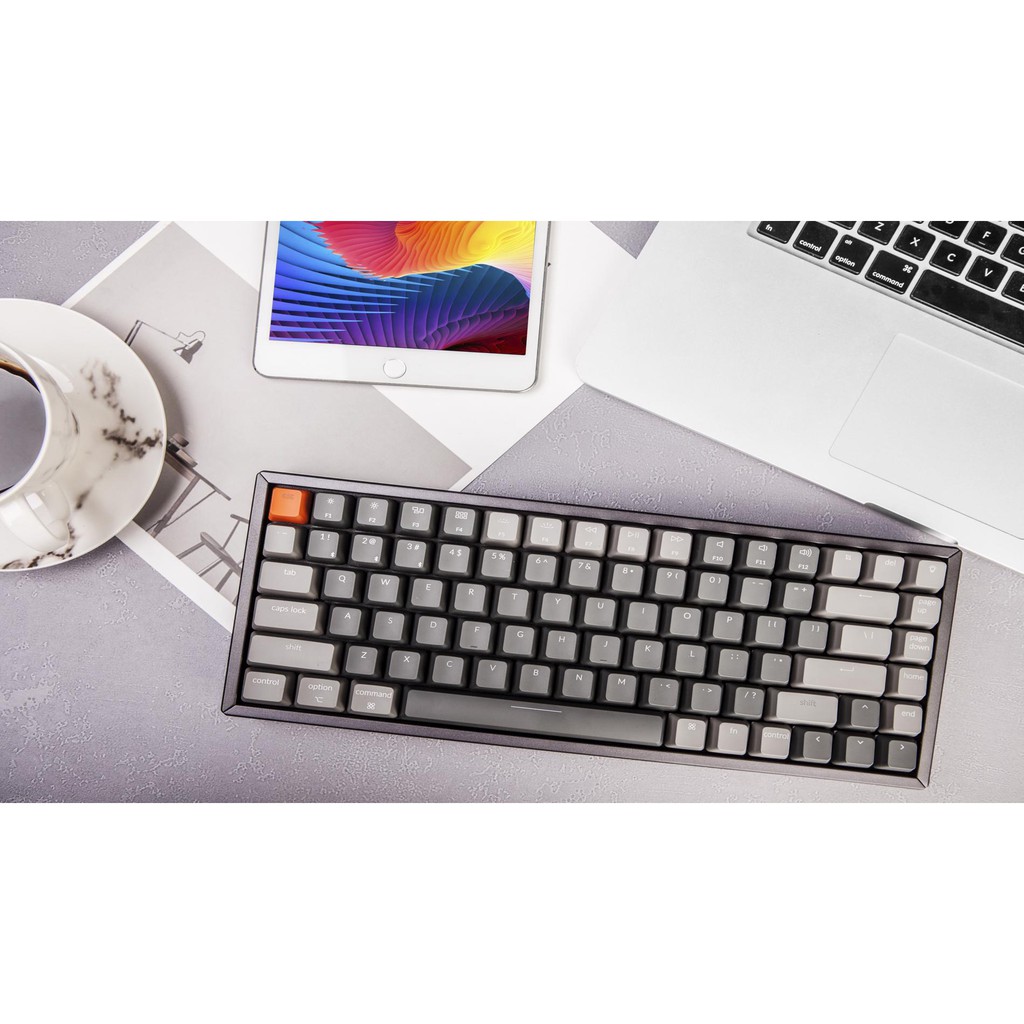 Bàn phím cơ Keychron K2 RGB case nhôm - Ảnh 3