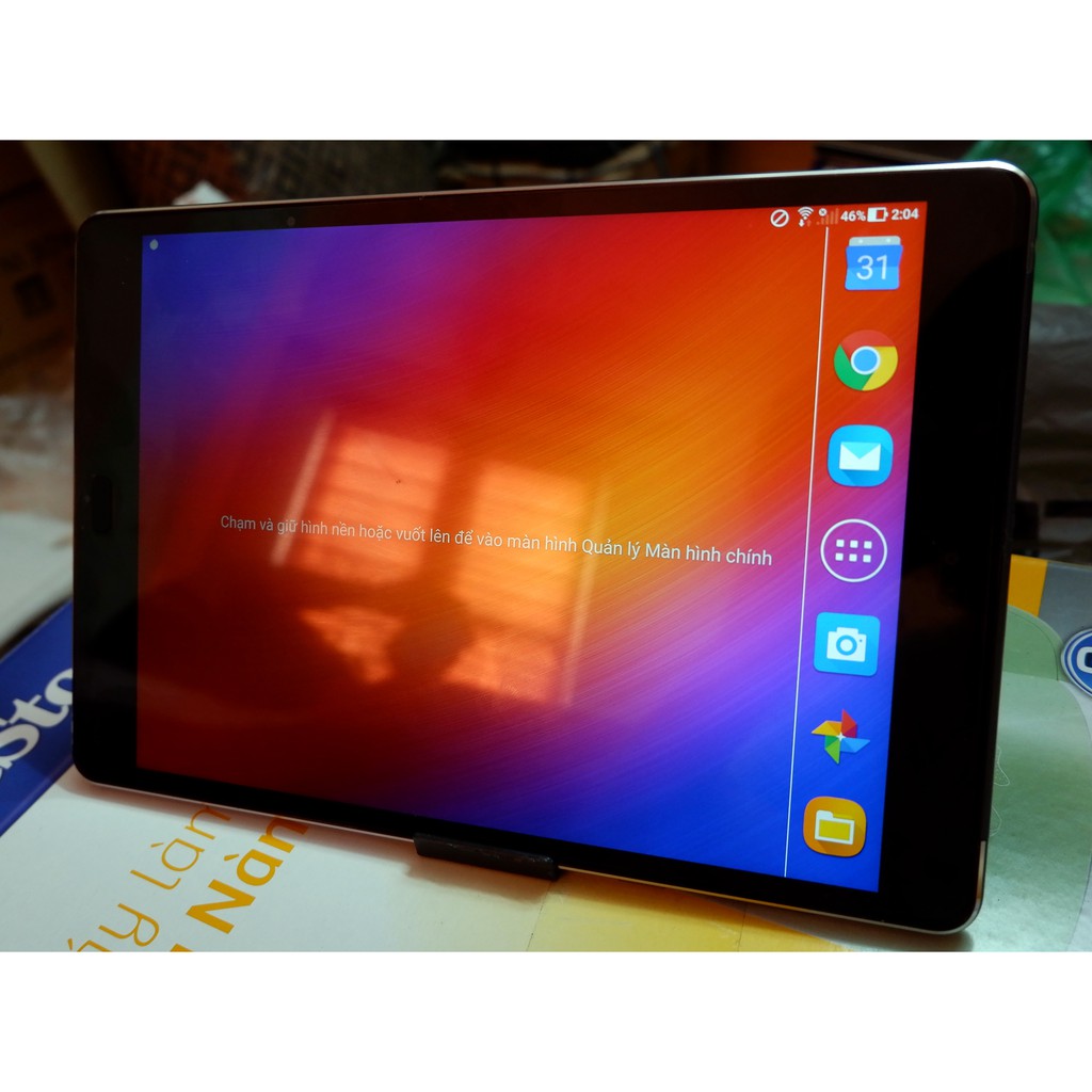 Máy tính bảng chơi game màn 2k, 9.7", ram 3gb rom 32gb chip snap 650 - Asus Zenpad P00I - Ảnh 3