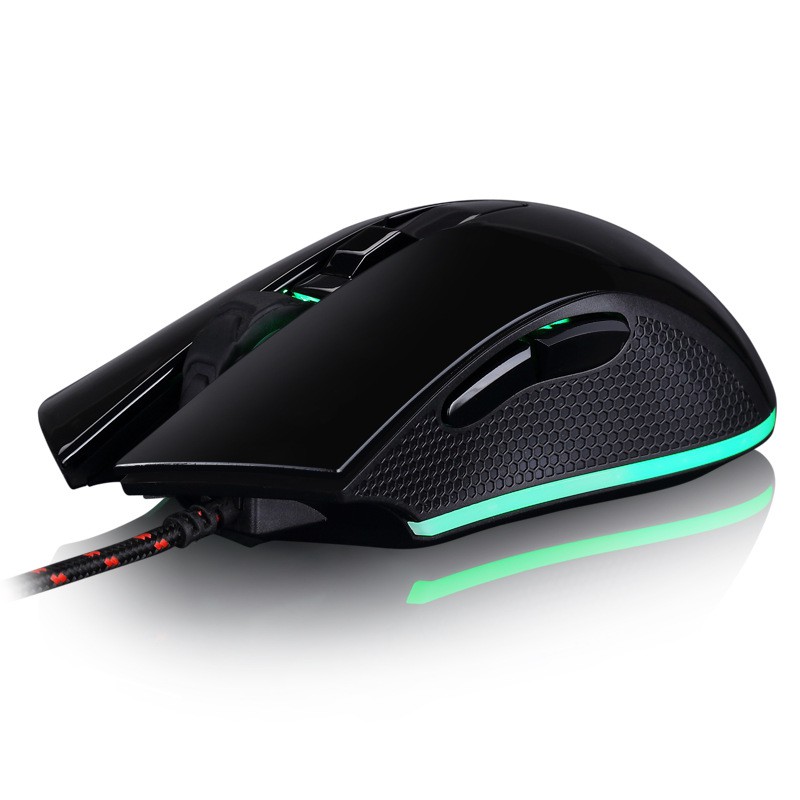 Chuột game Aoyeah E-Sport 3200DPI led 7 màu breathing - Ảnh 2